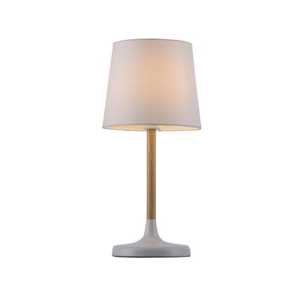 Leuchten Direkt 14423-16 - Настолна лампа NIMA 1xE14/40W/230V бяла