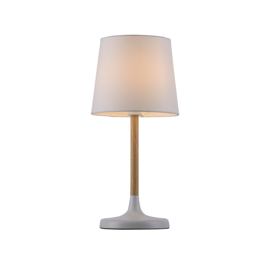 Leuchten Direkt 14423-16 - Настолна лампа NIMA 1xE14/40W/230V бяла
