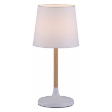 Leuchten Direkt 14423-16 - Настолна лампа NIMA 1xE14/40W/230V бяла