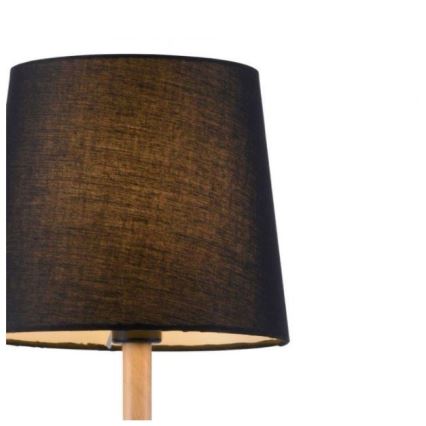 Leuchten Direkt 14423-18 - Настолна лампа NIMA 1xE14/40W/230V черна