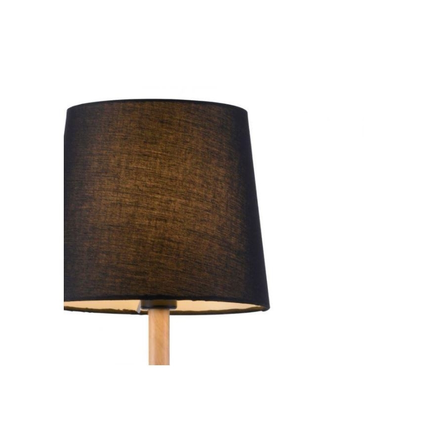 Leuchten Direkt 14423-18 - Настолна лампа NIMA 1xE14/40W/230V черна