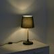 Leuchten Direkt 14423-18 - Настолна лампа NIMA 1xE14/40W/230V черна