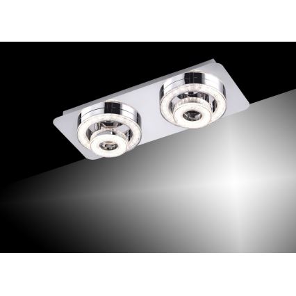 Leuchten Direkt 14521-17 - LED Лампа TIM 2xLED/2,8W/230V + 2xLED/3,1W