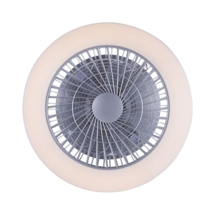 Leuchten Direkt 14645-55 - LED Лампа с вентилатор LEONARD LED/27W/230V