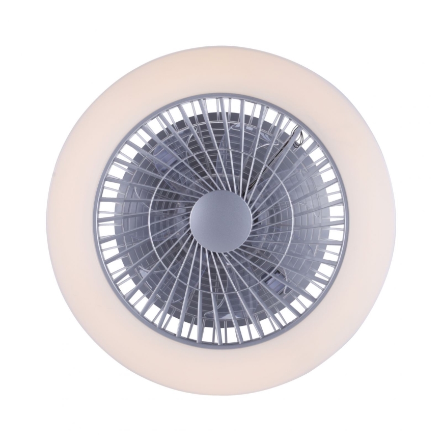 Leuchten Direkt 14645-55 - LED Лампа с вентилатор LEONARD LED/27W/230V