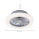 Leuchten Direkt 14645-55 - LED Лампа с вентилатор LEONARD LED/27W/230V