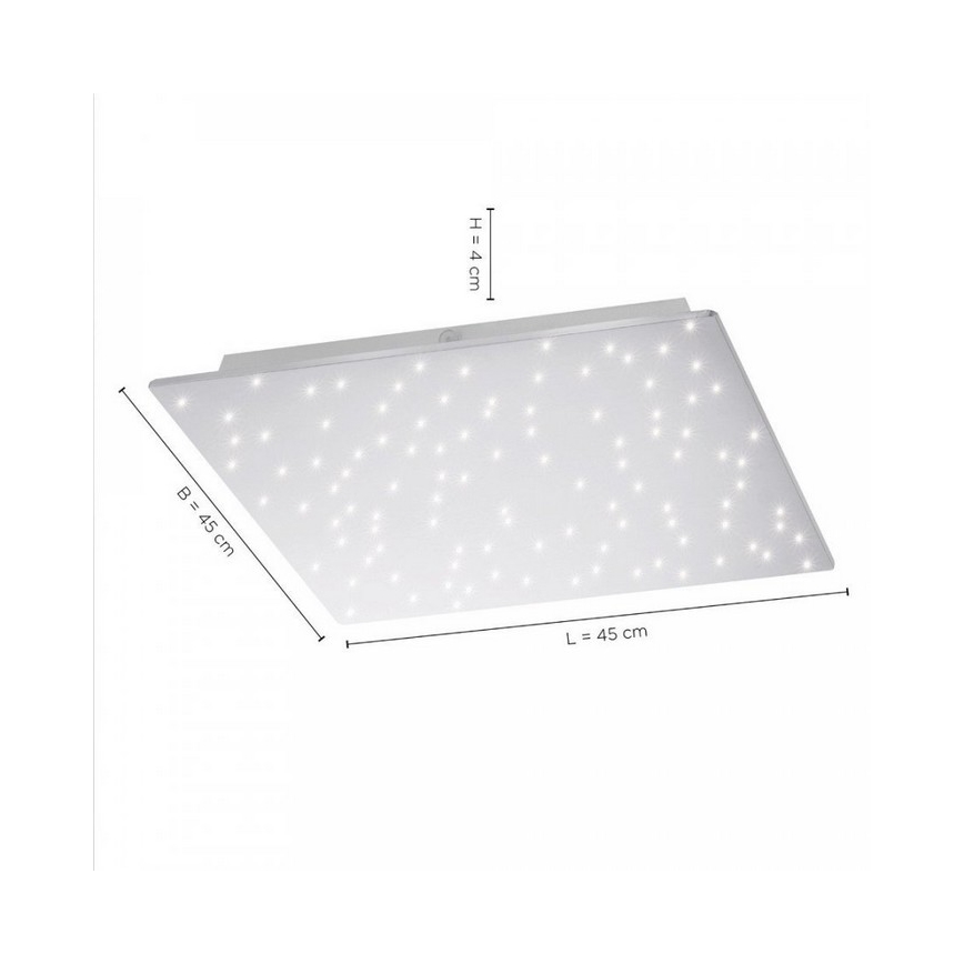 Leuchten Direkt 14671-55 - LED Димируема лампа SPARKLE LED/18W/230V 2700-5000K + дистанционно