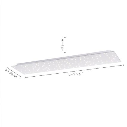 Leuchten Direkt 14672-55 - LED Димируема лампа SPARKLE LED/18W/230V 2700-5000K + дистанционно