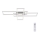 Leuchten Direkt 14693-55 - LED Димируема лампа ASMIN LED/48W/230V + дистанционно