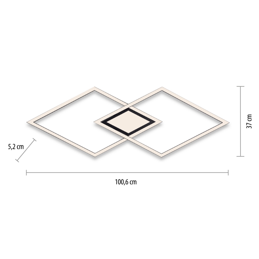 Leuchten Direkt 14695-18 - LED Лампа ASMIN LED/48W/230V