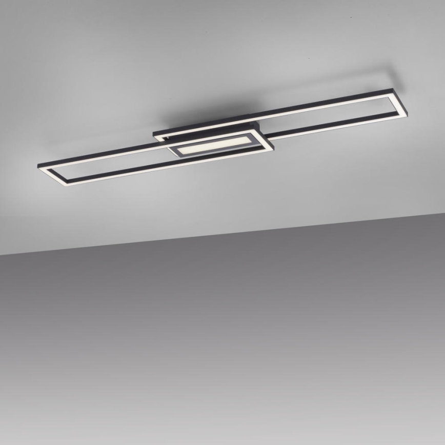 Leuchten Direkt 14696-18 - LED Димируем полилей за повърхностен монтаж ASMIN LED/45W/230V черен