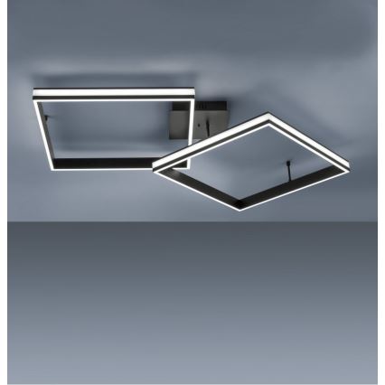 Leuchten Direkt 14700-18 - LED Димируем повърхностен полилей ELIS 2xLED/19W/230V + дистанционно