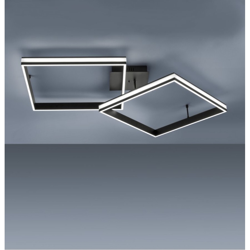 Leuchten Direkt 14700-18 - LED Димируем повърхностен полилей ELIS 2xLED/19W/230V + дистанционно