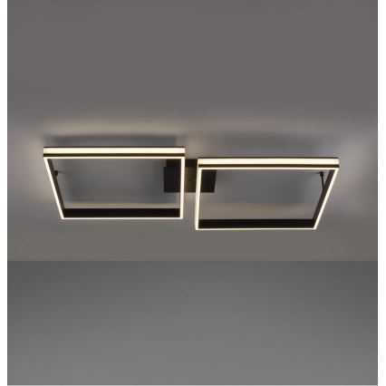 Leuchten Direkt 14700-18 - LED Димируем повърхностен полилей ELIS 2xLED/19W/230V + дистанционно