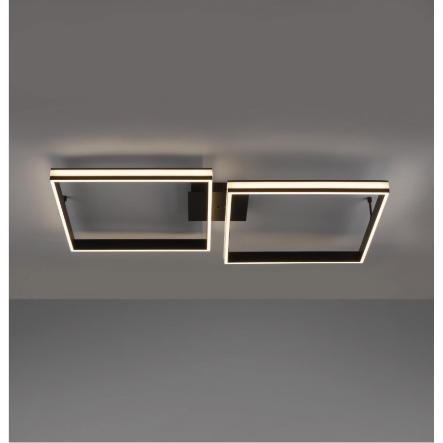 Leuchten Direkt 14700-18 - LED Димируем повърхностен полилей ELIS 2xLED/19W/230V + дистанционно