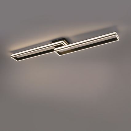 Leuchten Direkt 14701-18 - LED Димируем повърхностен полилей ELIS 2xLED/19W/230V + дистанционно