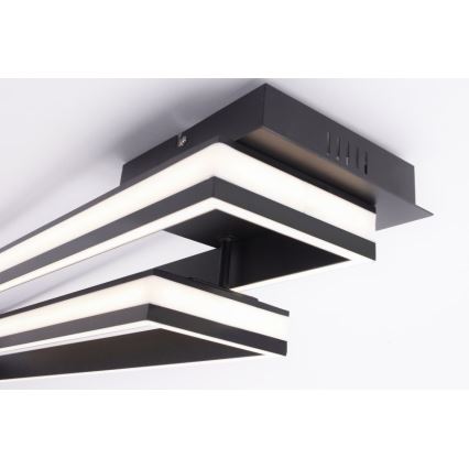 Leuchten Direkt 14701-18 - LED Димируем повърхностен полилей ELIS 2xLED/19W/230V + дистанционно