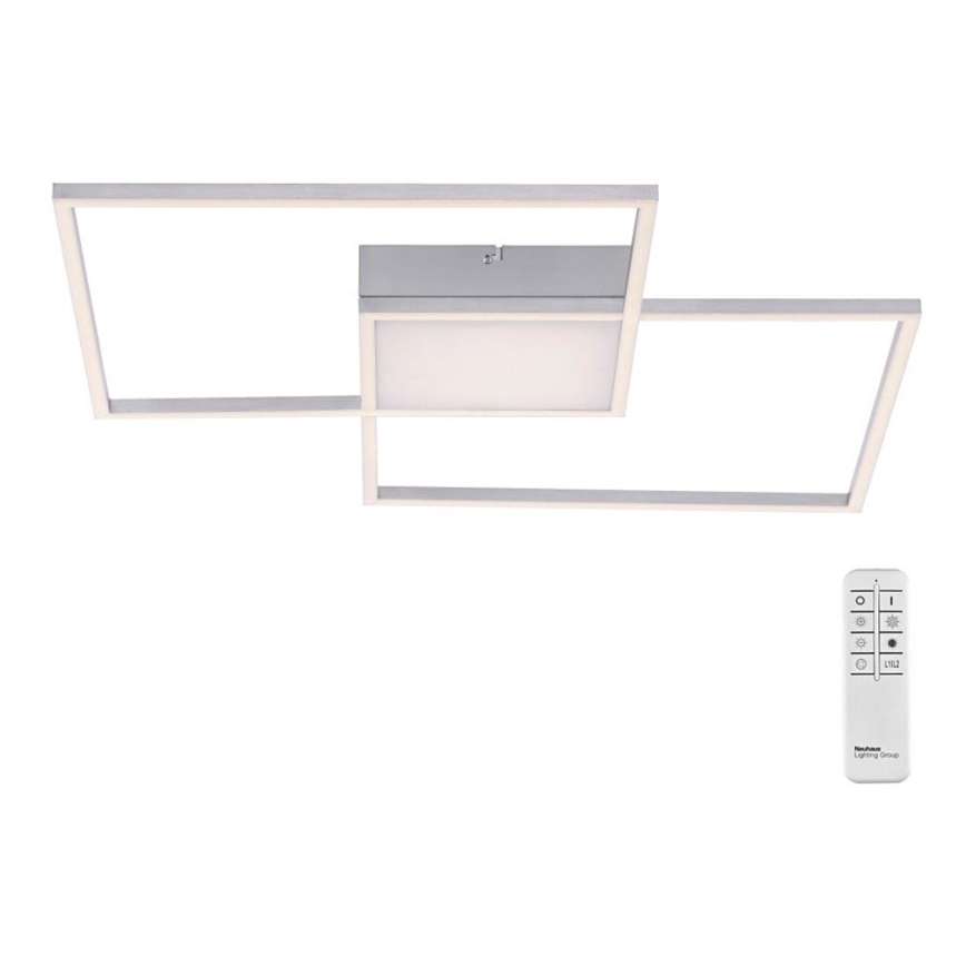 Leuchten Direkt 14712-55-LED Димируем повърхностен полилей ASMIN LED/42W/230V 3000-5000K + дистанционно
