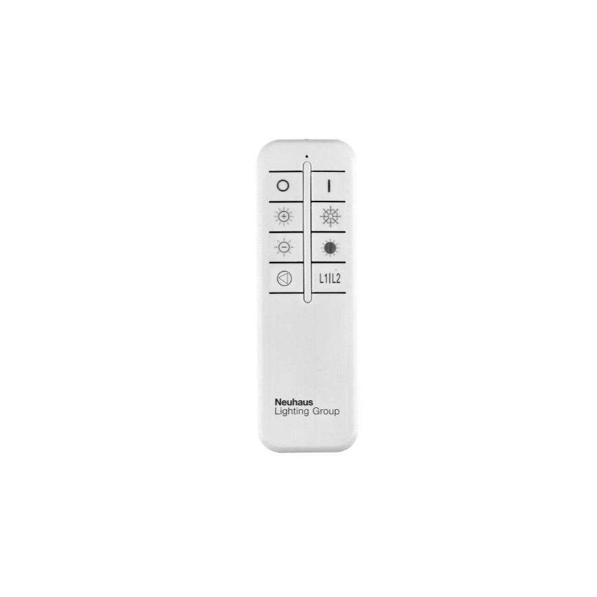 Leuchten Direkt 14712-55-LED Димируем повърхностен полилей ASMIN LED/42W/230V 3000-5000K + дистанционно