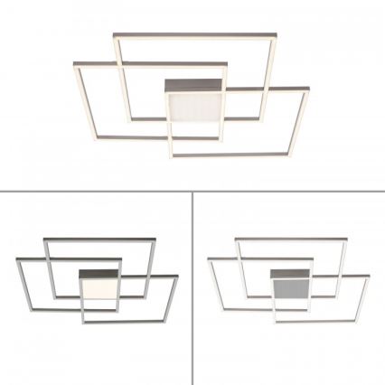 Leuchten Direkt 14713-55 - LED Димируем повърхностен полилей ASMIN LED/45W/230V 3000-5000K + дистанционно