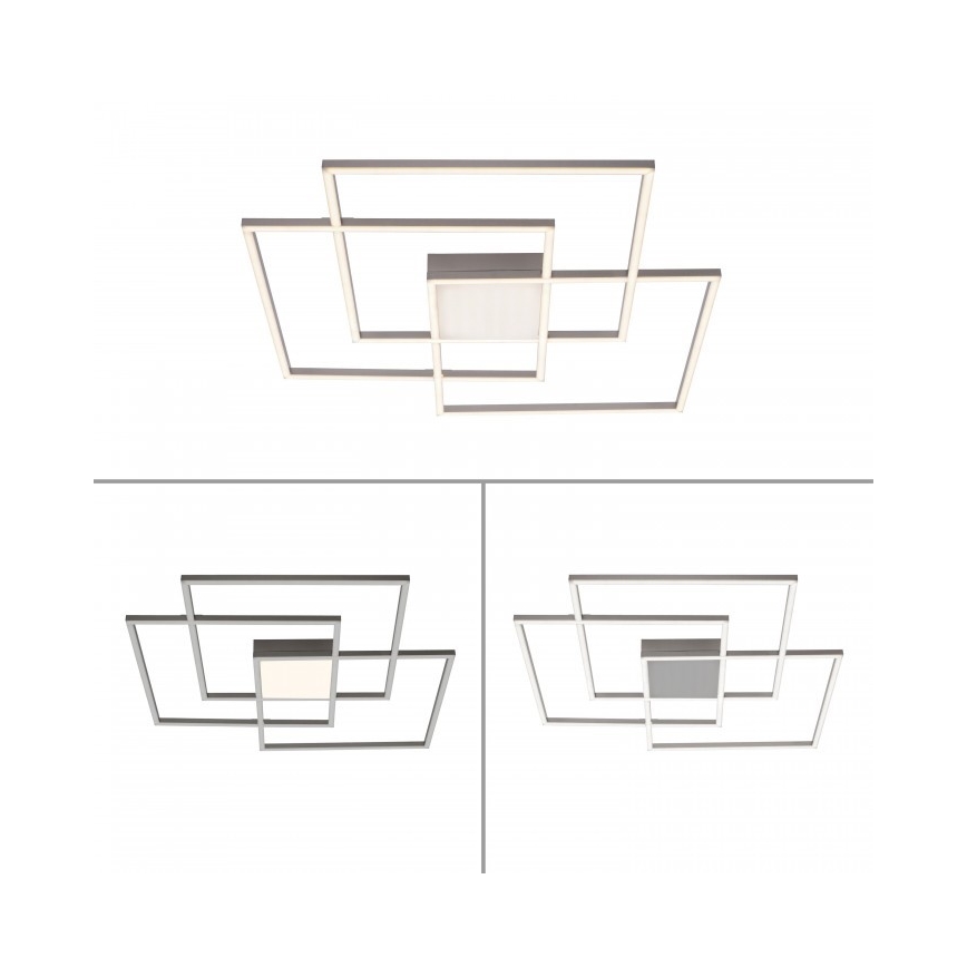 Leuchten Direkt 14713-55 - LED Димируем повърхностен полилей ASMIN LED/45W/230V 3000-5000K + дистанционно