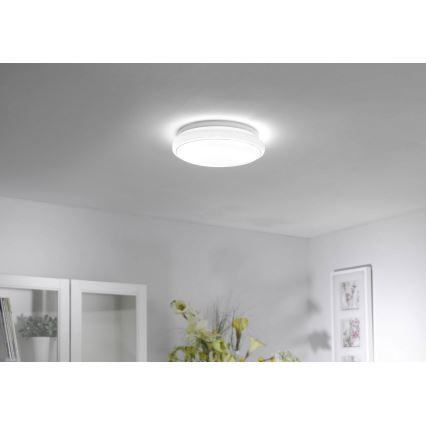 Leuchten Direkt 14742-16 - LED RGB Димируема лампа JUPI LOLASMART LED/18W/230V Tuya 2700-5000K + дистанционно