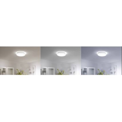 Leuchten Direkt 14742-16 - LED RGB Димируема лампа JUPI LOLASMART LED/18W/230V Tuya 2700-5000K + дистанционно