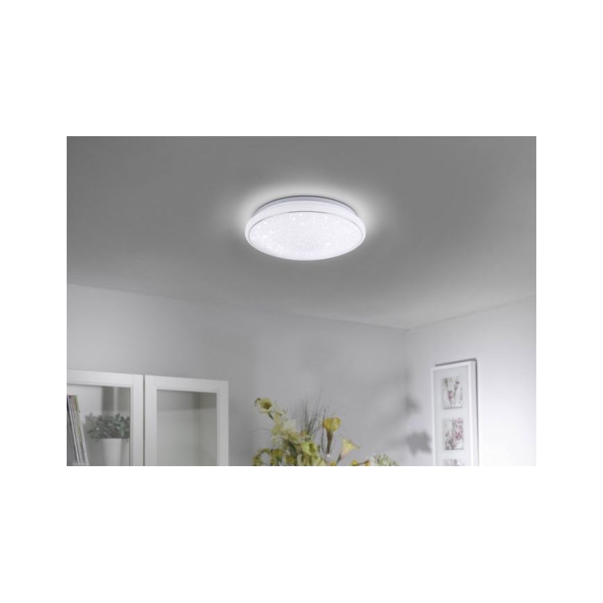 Leuchten Direkt 14743-16 - LED RGB Димируема ламмпа JUPI LED/28W/230V Tuya 2700-5000K + дистанционно
