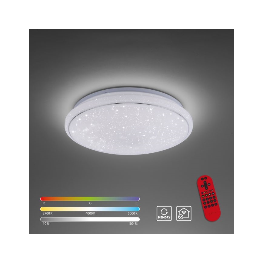 Leuchten Direkt 14743-16 - LED RGB Димируема ламмпа JUPI LED/28W/230V Tuya 2700-5000K + дистанционно