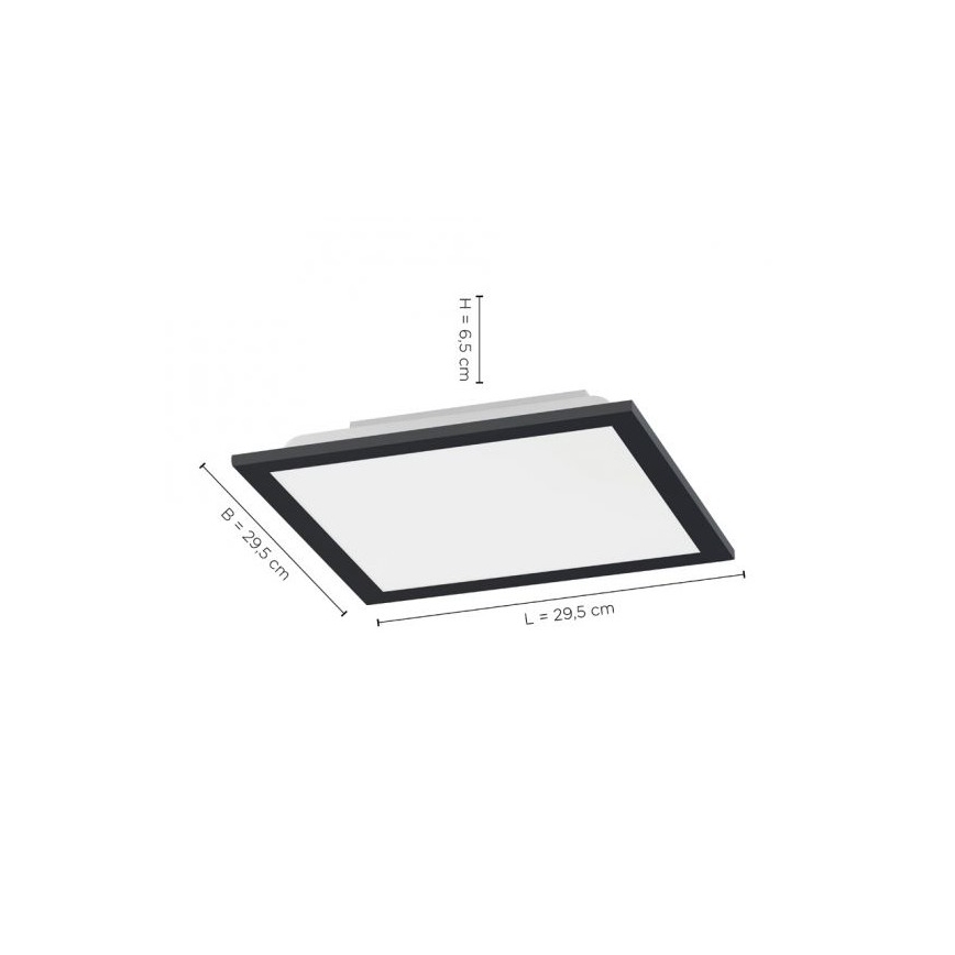 Leuchten Direkt 14754-18- LED Димируема лампа FLAT LED/20W/230V 2700K-5000K + дистанционно