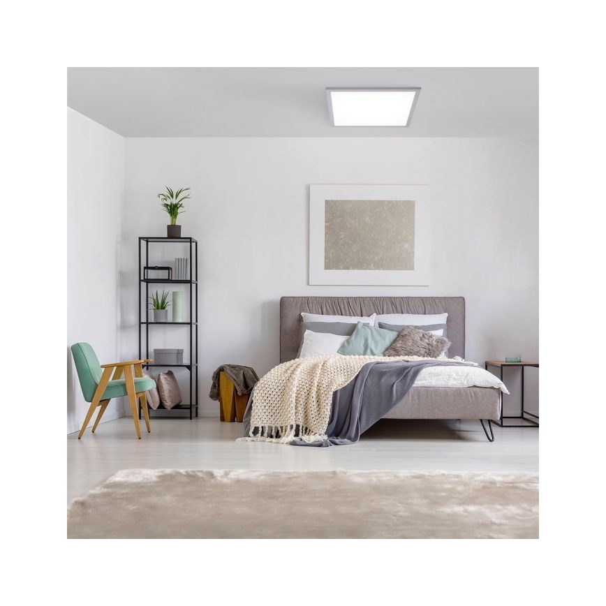Leuchten Direkt 14754-21- LED Димируема лампа FLAT LED/20W/230V 2700K-5000K + дистанционно