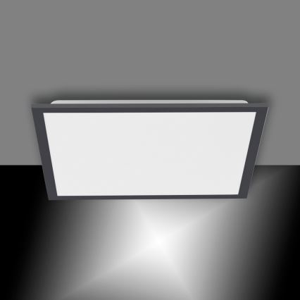 Leuchten Direkt 14755-18 - LED Димируема плафониера FLAT LED/28W/230V 2700-5000 + дистанционно
