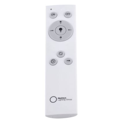 Leuchten Direkt 14755-18 - LED Димируема плафониера FLAT LED/28W/230V 2700-5000 + дистанционно