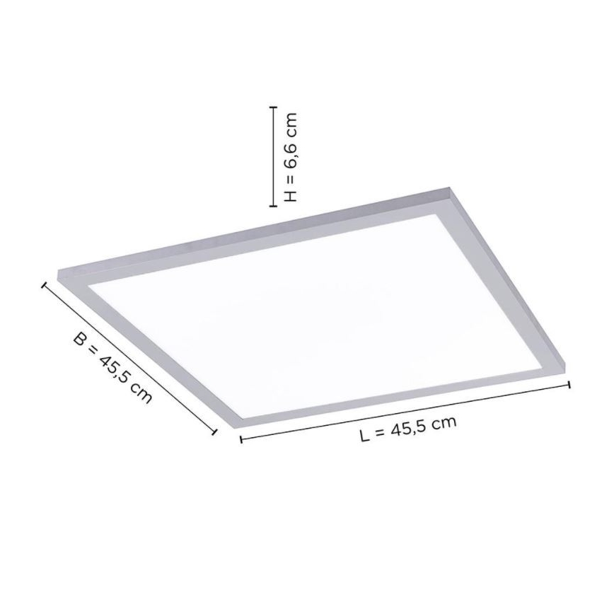 Leuchten Direkt 14755-21- LED Димируема лампа FLAT LED/28W/230V 2700-5000K + дистанционно