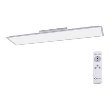 Leuchten Direkt 14757-21- LED Димируем повърхностен панел FLAT LED/36W/230V 2700-5000K сребрист + дистанционно