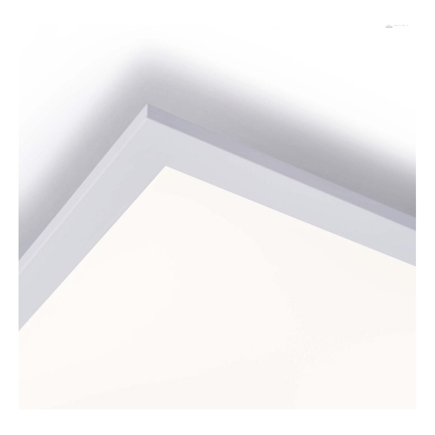 Leuchten Direkt 14757-21- LED Димируем повърхностен панел FLAT LED/36W/230V 2700-5000K сребрист + дистанционно
