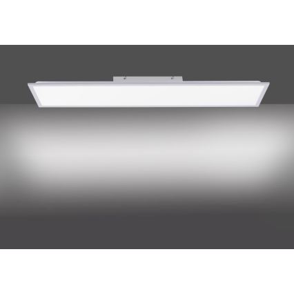 Leuchten Direkt 14757-21- LED Димируем повърхностен панел FLAT LED/36W/230V 2700-5000K сребрист + дистанционно