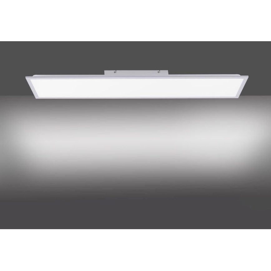 Leuchten Direkt 14757-21- LED Димируем повърхностен панел FLAT LED/36W/230V 2700-5000K сребрист + дистанционно