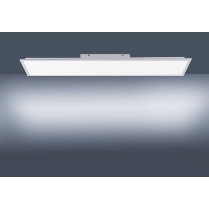Leuchten Direkt 14757-21- LED Димируем повърхностен панел FLAT LED/36W/230V 2700-5000K сребрист + дистанционно