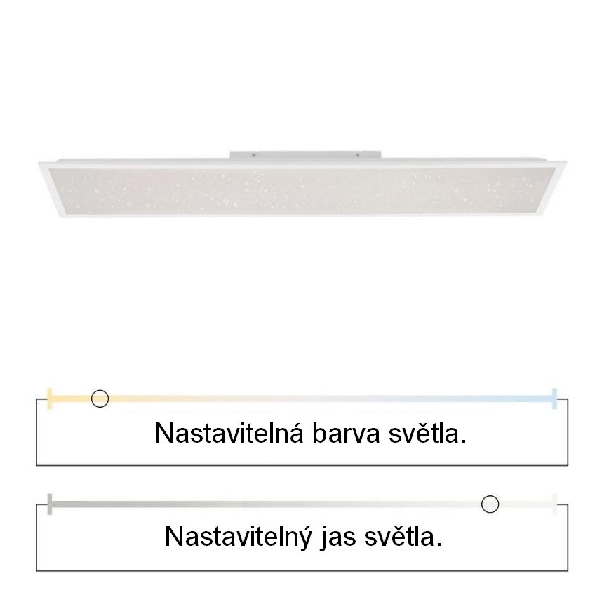 Leuchten Direkt 14762-16 - LED Димируема лампа STARRYFLAT LED/36W/230V + д.у.