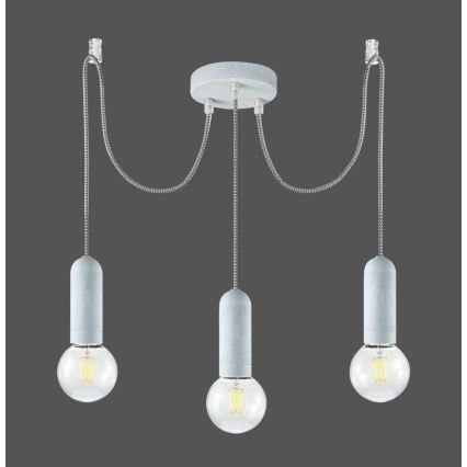 Leuchten Direkt 14776-22 - Пендел TURN ME 3xE27/60W/230V паяк