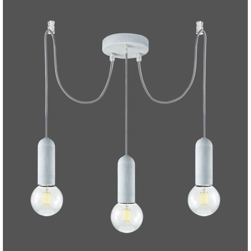 Leuchten Direkt 14776-22 - Пендел TURN ME 3xE27/60W/230V паяк