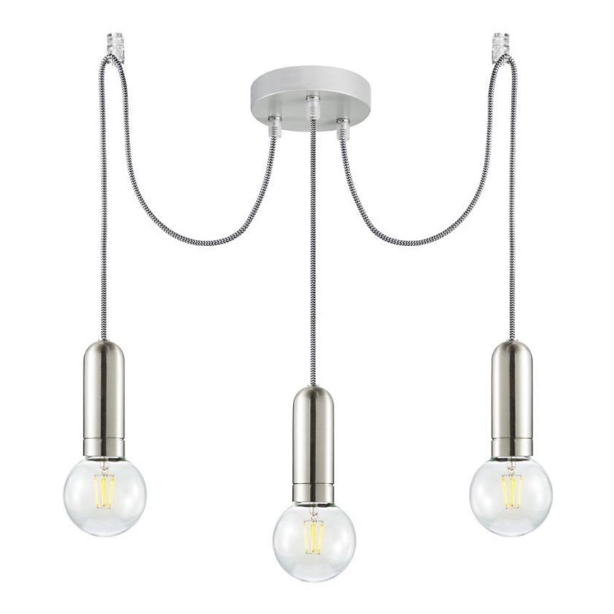 Leuchten Direkt 14776-55 - Пендел TURN ME 3xE27/60W/230V паяк
