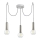 Leuchten Direkt 14776-55 - Пендел TURN ME 3xE27/60W/230V паяк