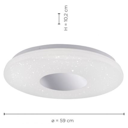 Leuchten Direkt 14822-17 - LED Лампа за баня със сензор LAVINIA LED/40W/230V IP44