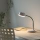 Leuchten Direkt 14825-16 - LED Настолна лампа ENISA 1xLED/3,5W/230V сива