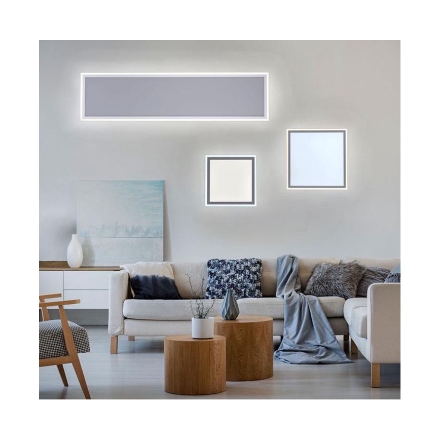 Leuchten Direkt 14852-16 - LED Димируем панел за повърхностен монтаж EDGING LED/51,5W/230V + дистанционно