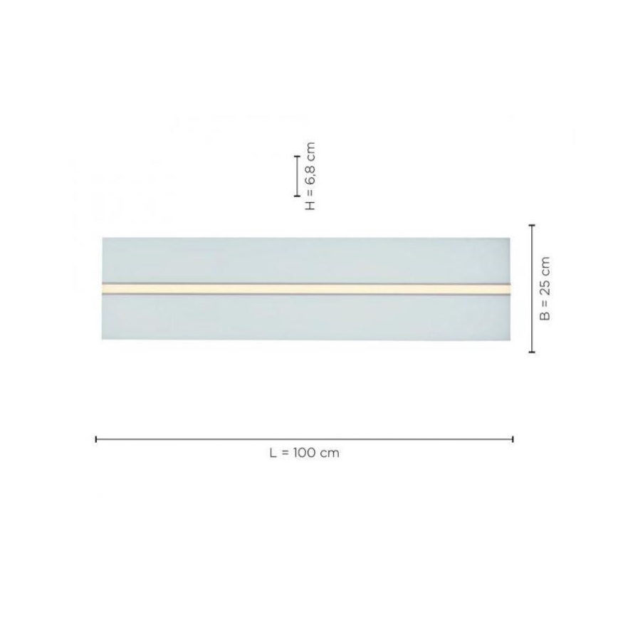 Leuchten Direkt 14854-16 - LED Димируема лампа EDGING LED/30W/230V 2700-5000K + дистанционно