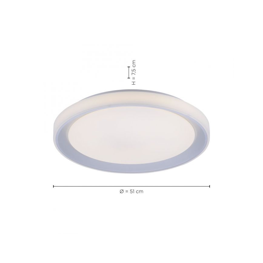 Leuchten Direkt 15110-21 - LED RGB Димируема лампа LENI LOLASMART LED/40W/230V + дистанционно