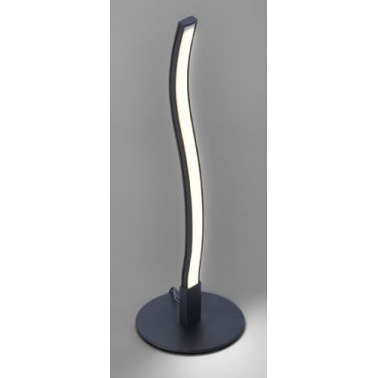 Leuchten Direkt 15128-18 - LED Настолна лампа WAWE LED/3W/230V черна